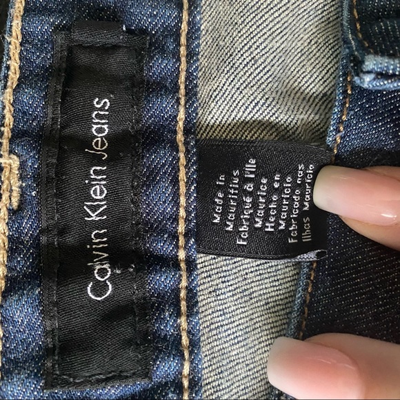 Calvin Klein jeans Ultimate Boot Cut dark Wash women’s 10/30 jeans - Picture 5 of 7